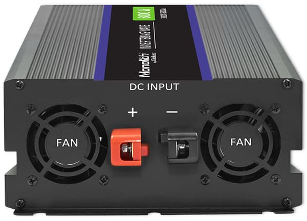 Qoltec Monolith 6000 MS Wave 3000 W/6000 W 12 V til 230 V bilinverter