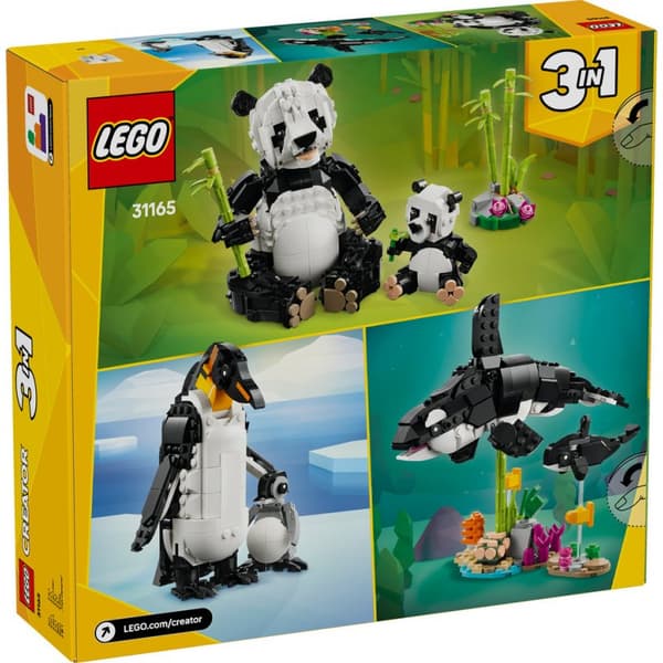 Lego Creator 31165. Vilda djur. Pandafamilj