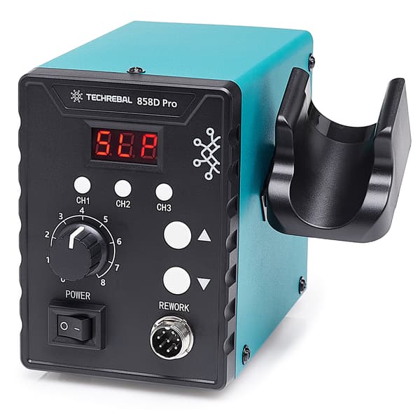 TECHREBAL 858D Pro varmluftslödstation