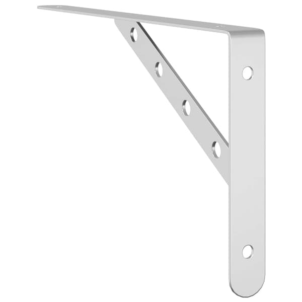 vidaXL Hyllkonsoler 4 st 30x2,5x15,5 cm silver stål