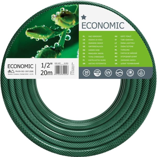 Trädgårdsslang 1/2" 20M Ekonomisk Cellfast