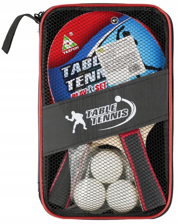 Bordtennisketcher med 3 træningsbold
