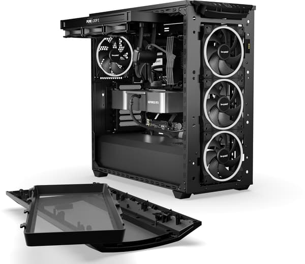 be quiet! -kotelo Shadow Base 800 FX musta