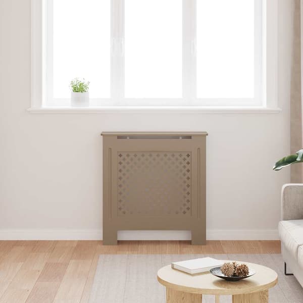 vidaXL Radiatorskydd, MDF, 78 cm