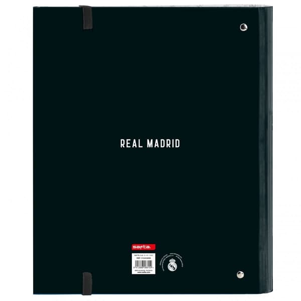 Real Madrid A4-rengaskansio 512454666 musta
