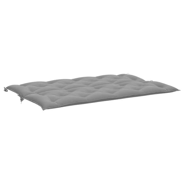 vidaXL Gungdyna, grå, 150 cm, tyg