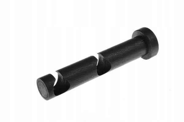 Dobbelt træbeslag til gardinstang, diameter 20 mm, sort, 2 stk.