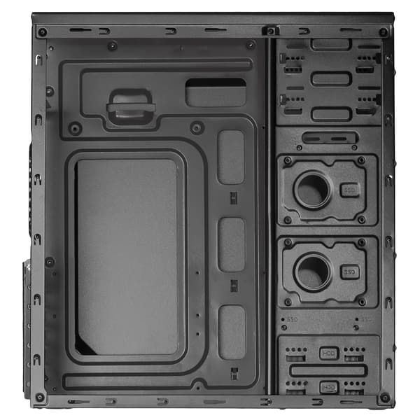ATX-kabinet til Akyga AK939BL PC Midi Tower 2x USB 2.0 computer, sort og blå