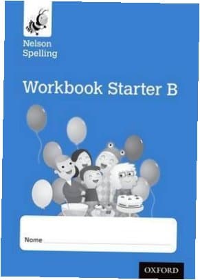 Nelson Stavningsstartare Reception/P1 (Blå Nivå). Arbetsbok B (8-pack)