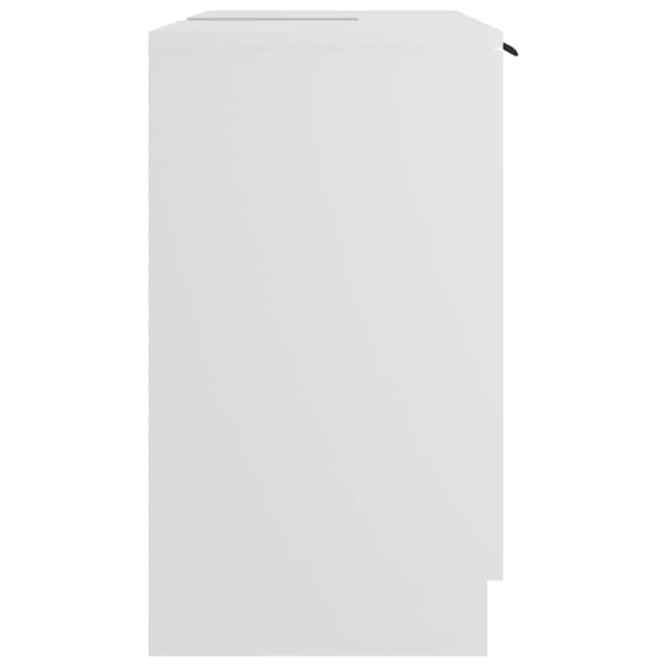 vidaXL Badrumsskåp vit 64,5x33,5x59 cm