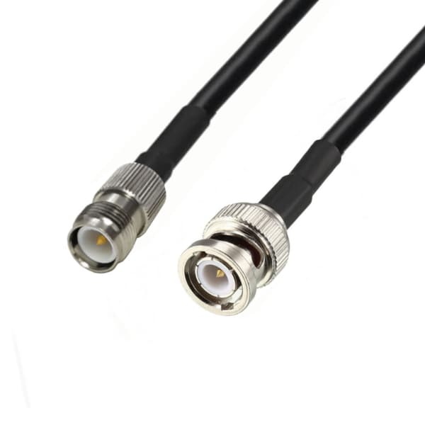 Antennekabel BNC-stik / TNC-RP-hunstik H155 4m
