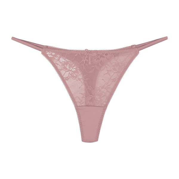 Blithely Esotiq Thong Trosor | Dammig Rosa XL