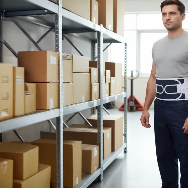 BC Lumbar Support Belt, Stabiliserande, Förstyvande, Ryggradsstabilisator, Ortos