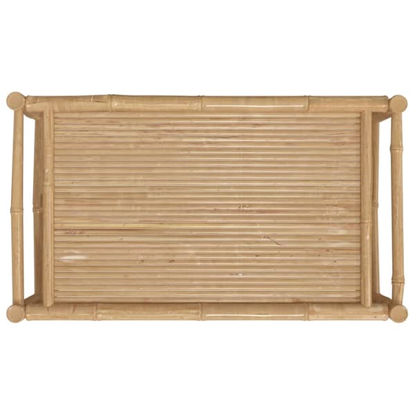 vidaXL havebord, 100x55x33 cm, bambus