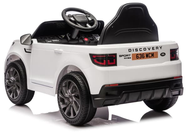 Land Rover Discovery DLS-K06 Vit batteridriven bil