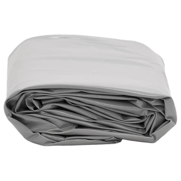 vidaXL Pressu, harmaa, 2,5x4,5 m, 600 g/m²