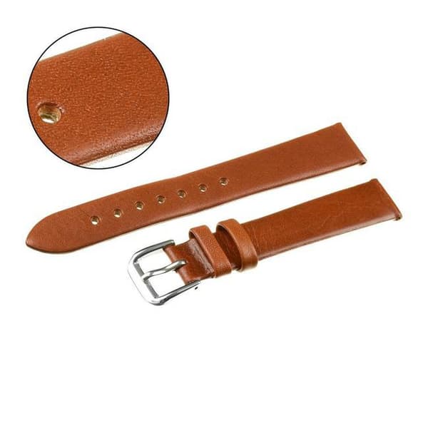 PACIFIC BELT 16 MM W86 GLAT lysebrun rem, limet
