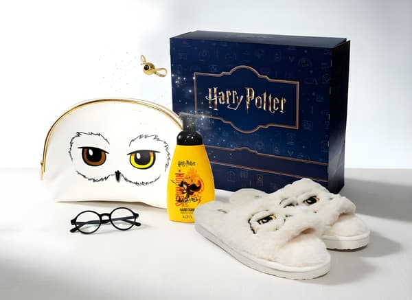 HARRY POTTER HEDWIG Tøfler Gavesæt