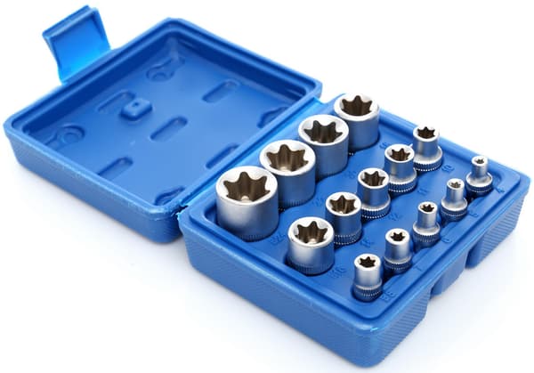 14-osainen Torx-hylsysarja KD10335