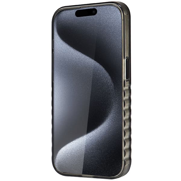 Audi IML MagSafe-etui med stort logo til iPhone 15 Pro, sort