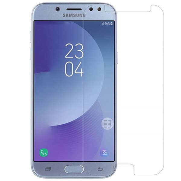 Etui til SAMSUNG GALAXY J7 2017 LUKKET SMART MAGNETETUIL SORT + GLAS