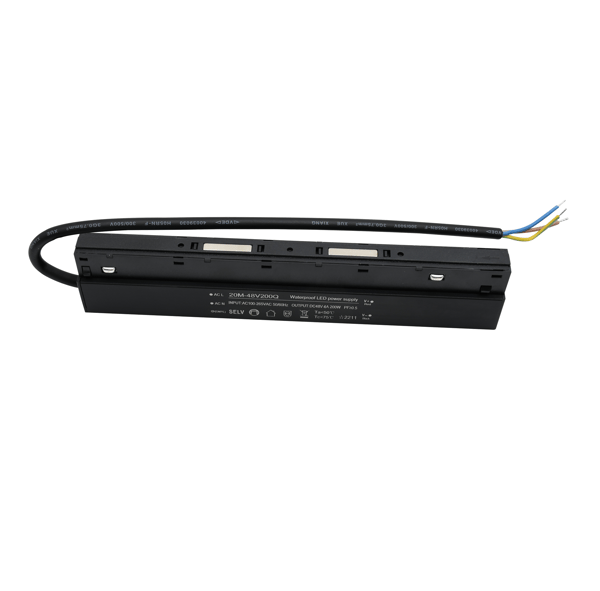 48VDC 200W intern strømforsyning til SMART TRACK magnetiske skinner