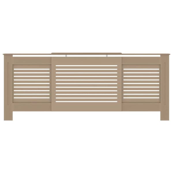 vidaXL Radiatorskydd, MDF, 205 cm