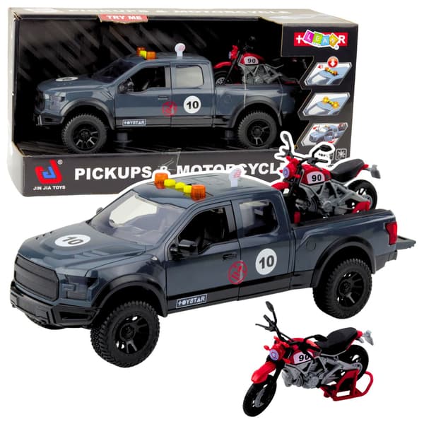 Pickup med motorljus låter grått 1:12
