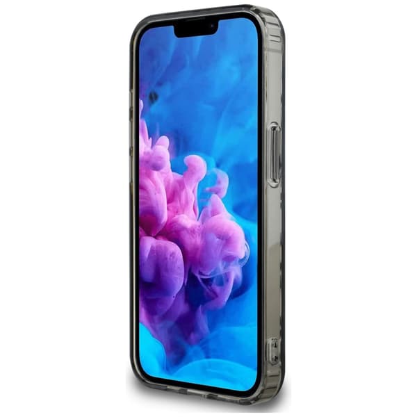 Karl Lagerfeld IML Repeat Logo-skal till iPhone 16e Silver