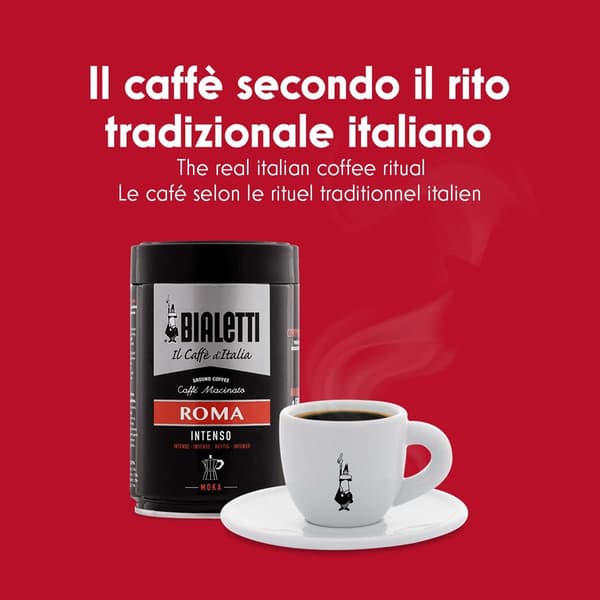 Bialetti Moka Express 2-kops kaffemaskine 90 ml sølv (0001168)