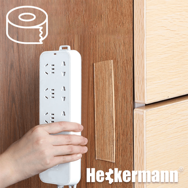 Heckermannin kaksipuolinen teippi 2 x 500 cm