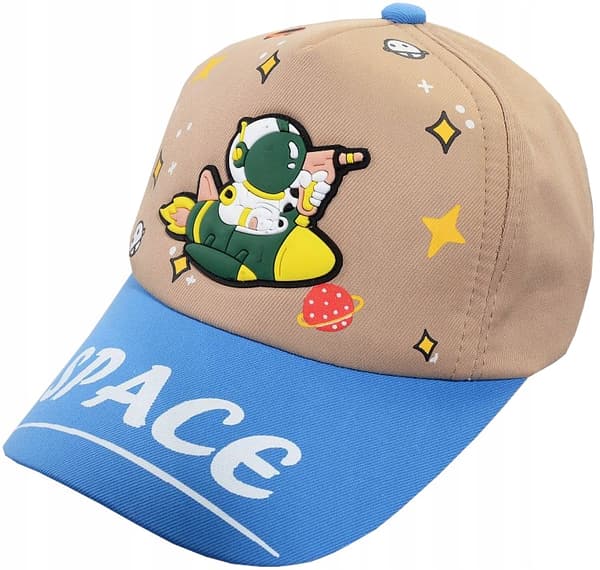 BASEBALL CAP RACKET BEIGE 3D YO! 50/54 £030Y
