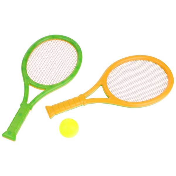 Badmintonsæt til børneketchere og bolde
