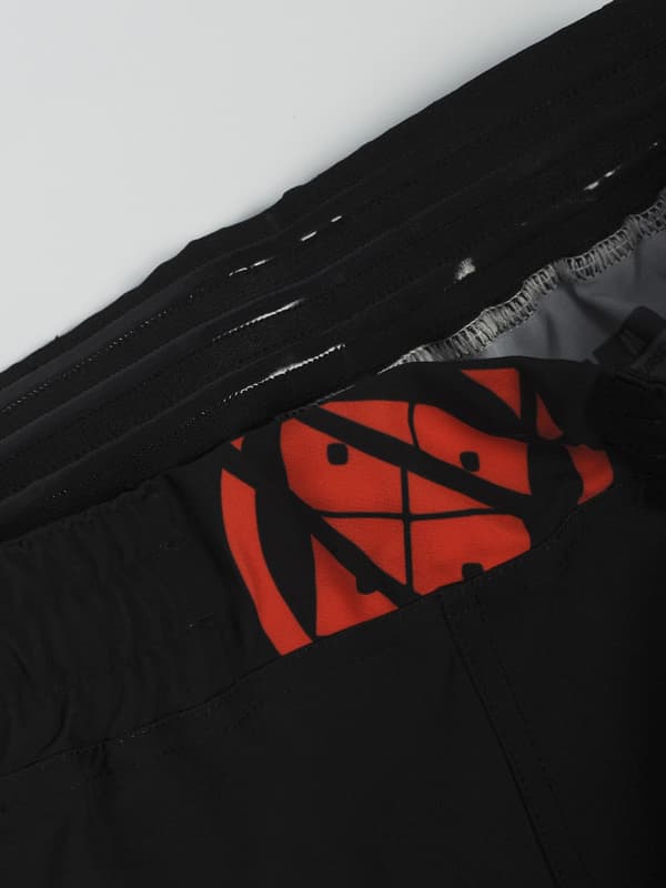 MANTO TENGU MMA-shortsit, musta, L