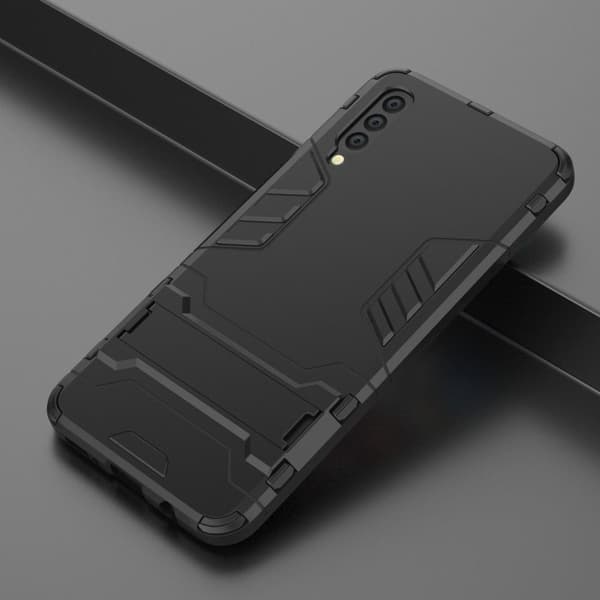 KickStand cover til Samsung Galaxy A50s / A50 / A30s - Sort