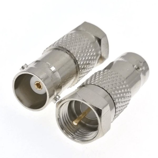 BNC-uttag / F-kontaktadapter