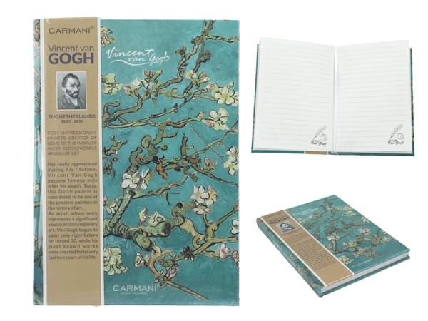 Carmani, notesbog - VAN Gogh/Blomstrende mandeltræ