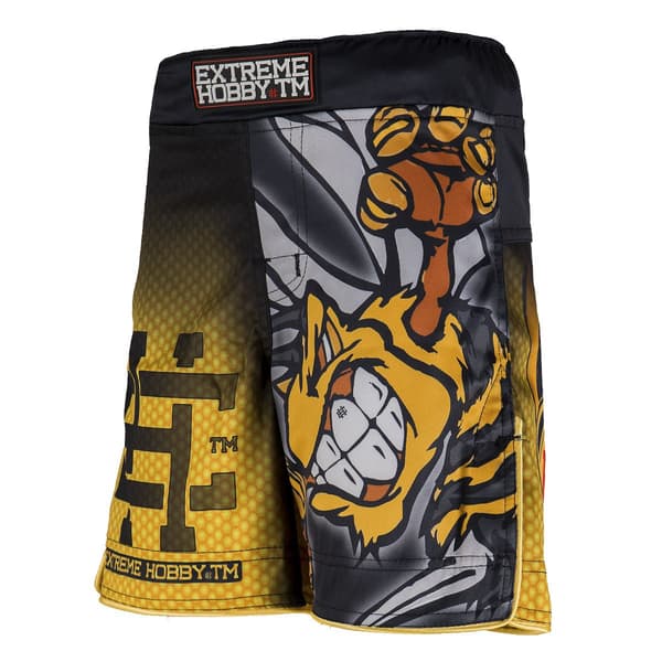 Grappling shorts børn ANGRY WASP 140 SORT