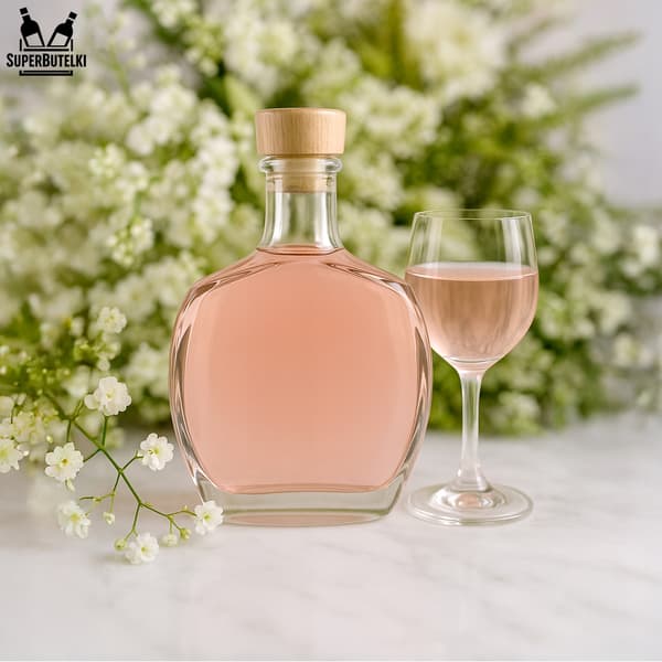 CARAFFA 500 ml flaske med kork