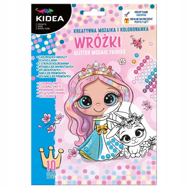 KIDEA 8798 FE-MOSAIK OG MALEBOG