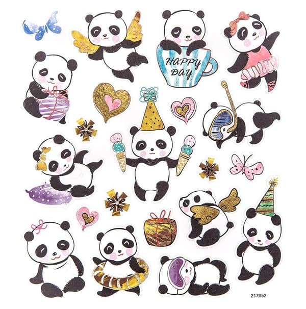 Panda-tarroja 21 kpl