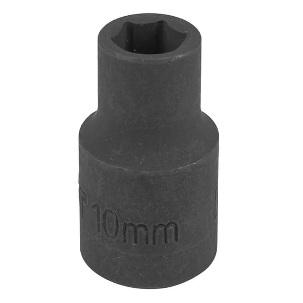 1/2" 10 mm 6-kantshylsa