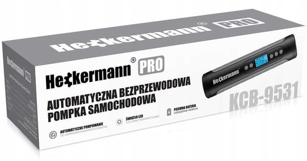 Heckermann KCB-9531 Trådlös Cykelpump