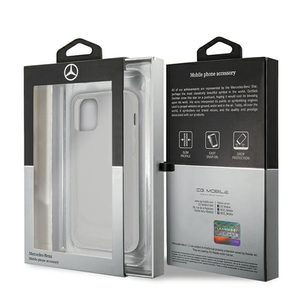 Mercedes Transparent Line cover til iPhone 12 mini, klart