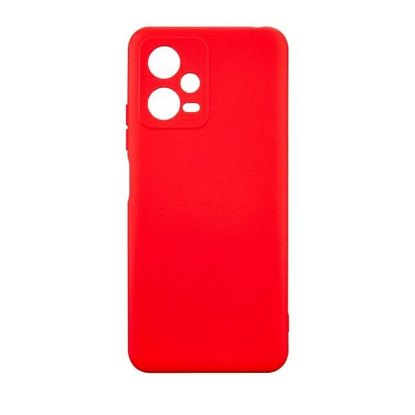 Beline Silikone Etui til Xiaomi Redmi Note 12 5G / Poco X5 5G Rød