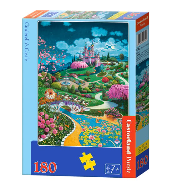 Palapeli 180 palaa B-018543 Tuhkimon linna