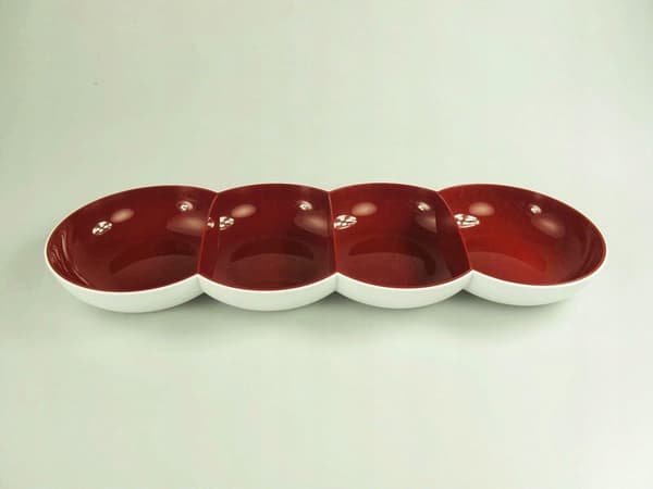 Tupperware allegra buffet viininpunainen