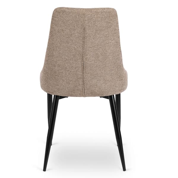 Polstret stol til stue CORK 2 Beige Moderne Loft