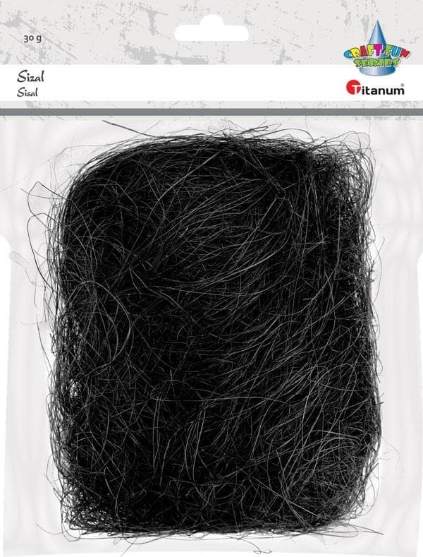 Sisal 30g svart