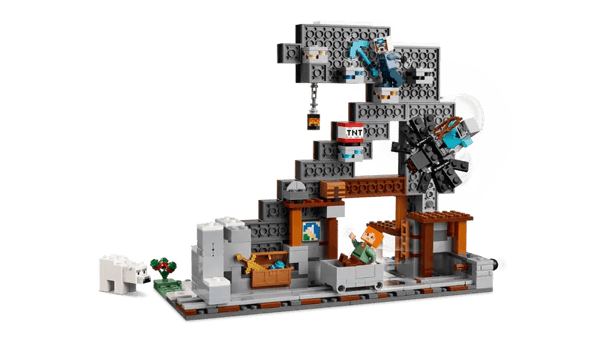 LEGO Minecraft Hakkemine 530-delt sæt (21277)